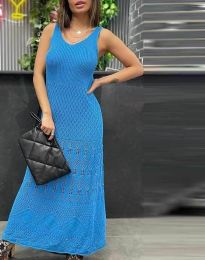 Šaty - kód 7339 - modrá