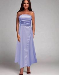Šaty - kód 9857 - svetlo modrá