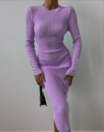 Šaty - kód 55273 - svetlo fialová