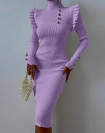 Šaty - kód 5784 - svetlo fialová