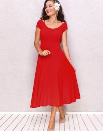 Šaty - kód 3787 - 3 - červená