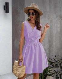 Šaty - kód 7861 - svetlo fialová