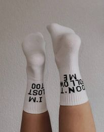 Ponožky - kód WZ36 - biela