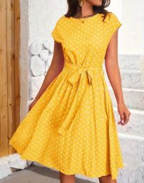 Šaty - kód 55065 - 2 - žltá