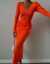 Šaty - kód 50922 - oranžová