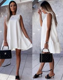 Šaty - kód 04717 - 1 - biela