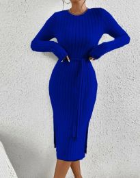 Šaty - kód 33095 - modrá
