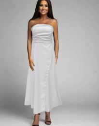 Šaty - kód 9857 - biela