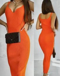 Šaty - kód 7480 - oranžová