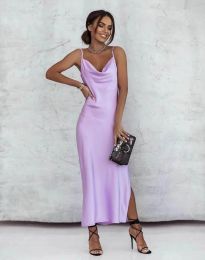 Šaty - kód 7814 - svetlo fialová