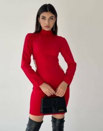 Šaty - kód 4267 - 2 - červená
