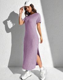 Šaty - kód 3436 - fialová
