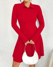 Šaty - kód 3257 - červená