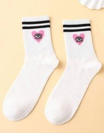 Ponožky - kód WZ1132 - biela