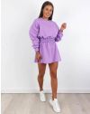 Šaty - kód 9568 - fialová