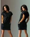 Šaty - kód 37810 - čierná