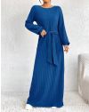 Šaty - kód 33560 - modrá